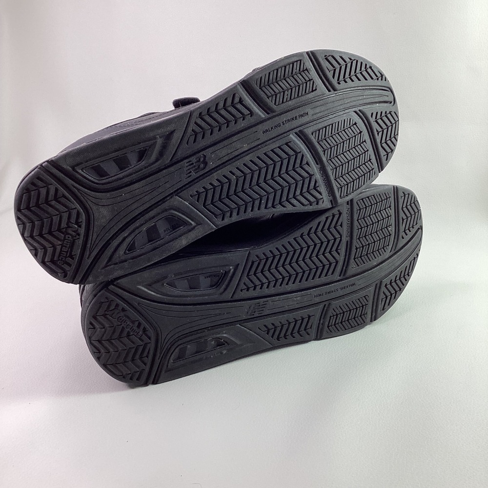 New Balance 928v3 Mens 10 4E Black Leather Walking Shoe MW928HB3 Hook Loop Strap - Picture 3 of 9